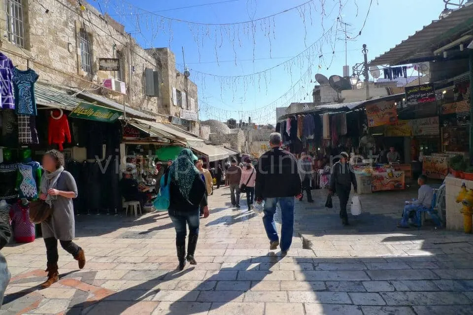エルサレム 旧市街ダマスカス門近く