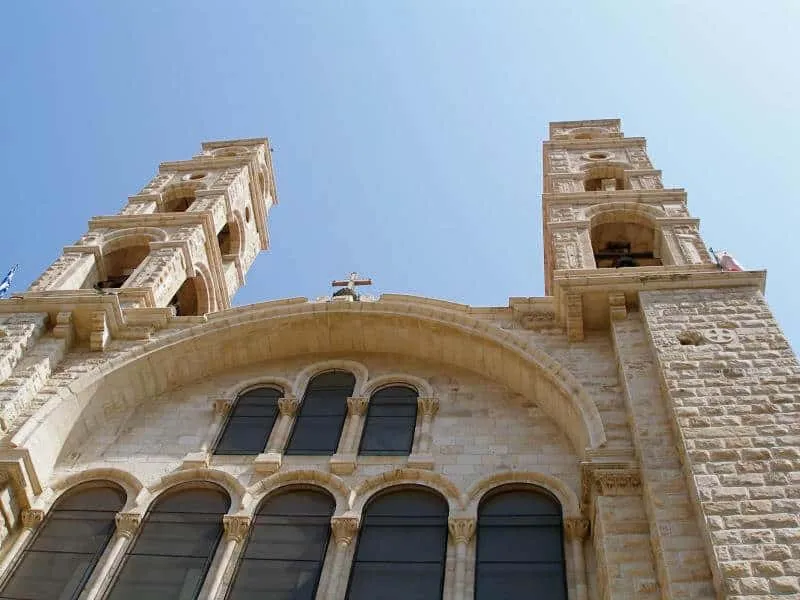 Nablus the Church of St. Photini