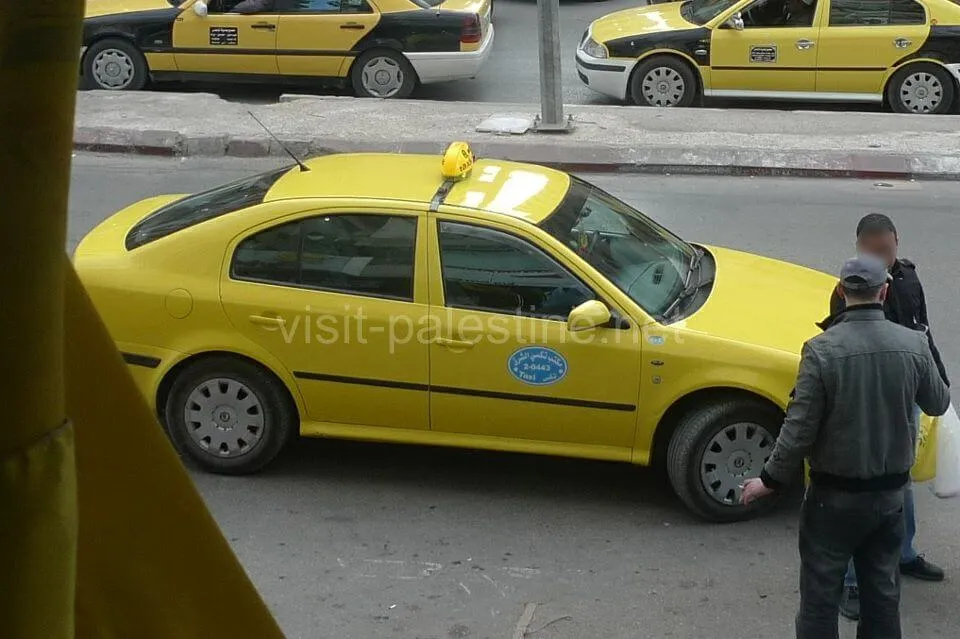 Taxi in Palestine