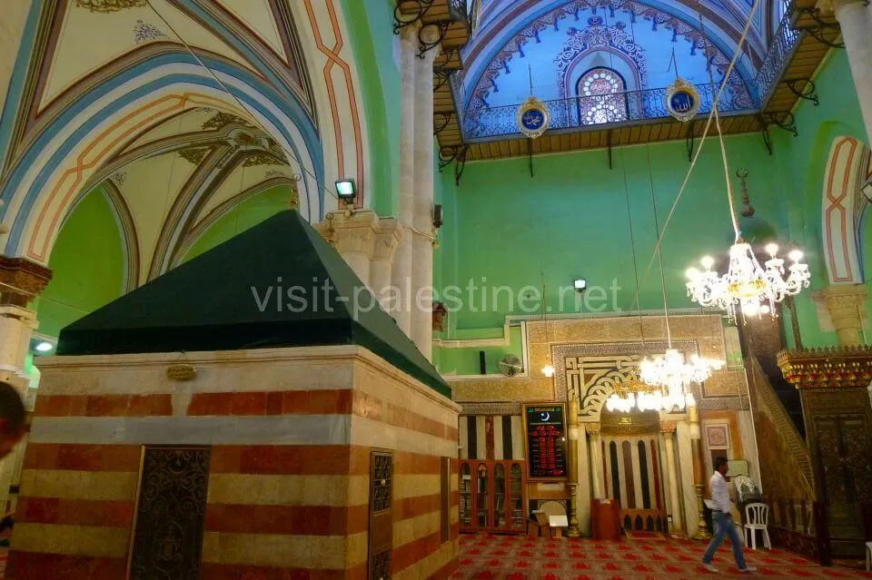 Isaac Hall of Abraham mosque, Hebron