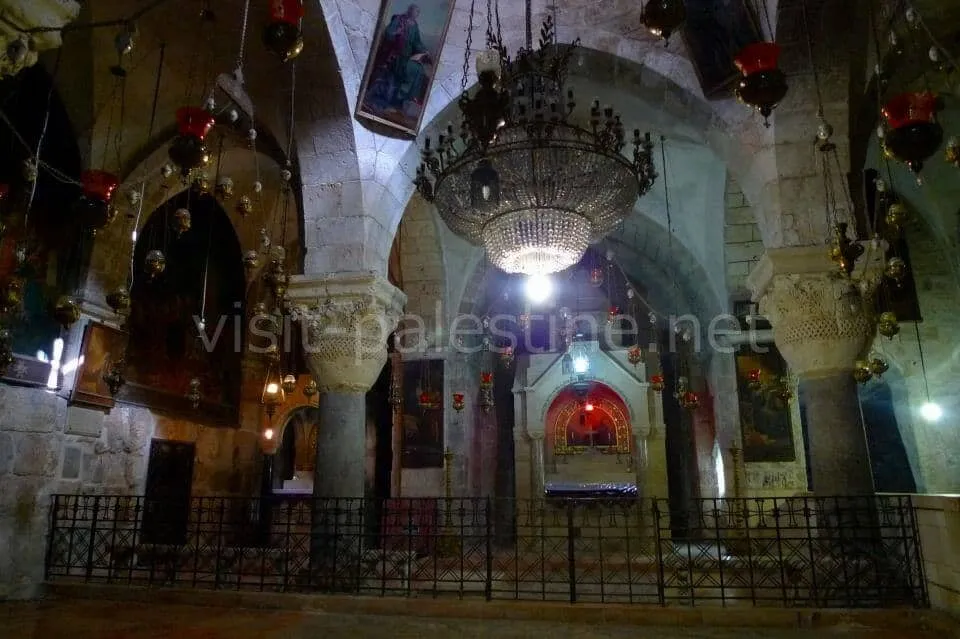 Jerusalem the Chapel of Saint Helena in theChurch of the Holy Sepulchre