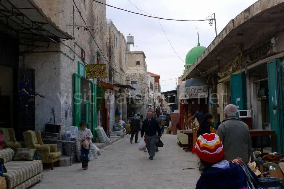 Nablus Salah Adein St. in the Old City